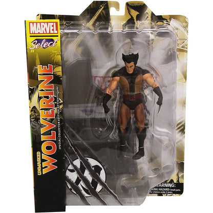 Marvel Select Unmasked Wolverine Figure 18cm