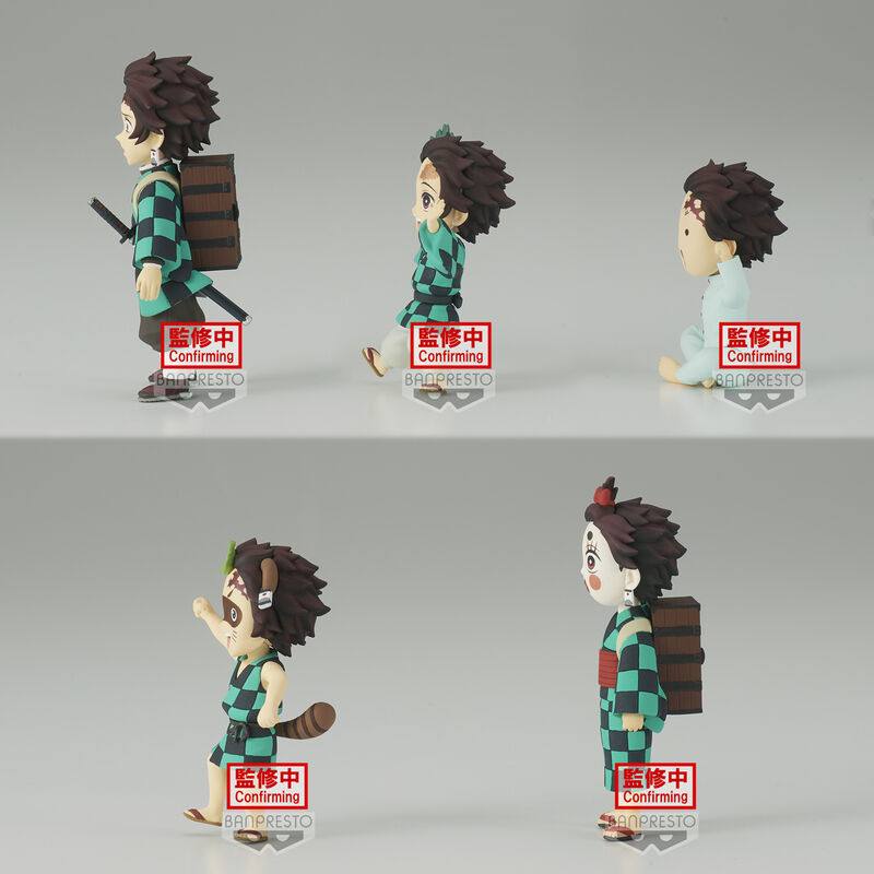 Figure Tanjiro Kamado Demon Slayer Kimetsu no Yaiba 7cm assorted
