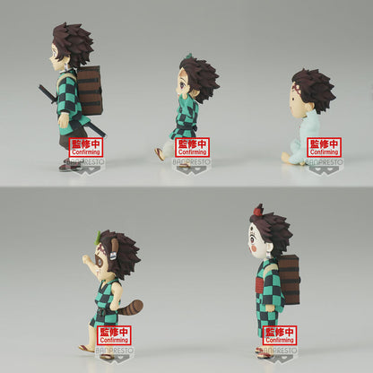 Figure Tanjiro Kamado Demon Slayer Kimetsu no Yaiba 7cm assorted