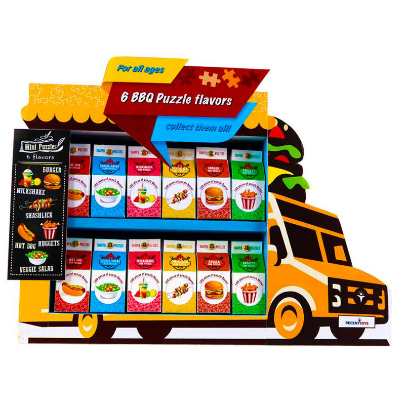 Mini puzzle The Food Truck assorted 100 pieces