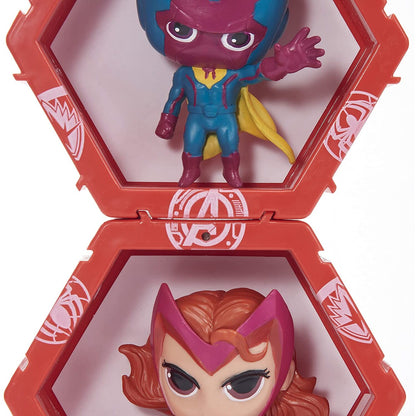 ¡Set de figuras LED WOW! POD Vision + Scarlet Marvel
