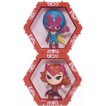 ¡Set de figuras LED WOW! POD Vision + Scarlet Marvel