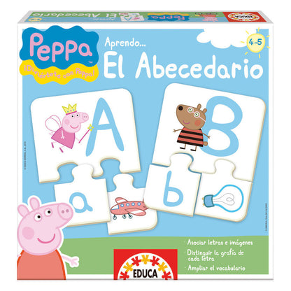 peppa pig alphabet learning game