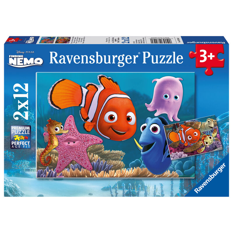 finding nemo puzzle 2x12pcs
