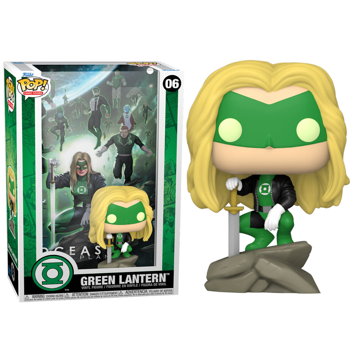 POP Comic Covers DCased Green Lantern Figure