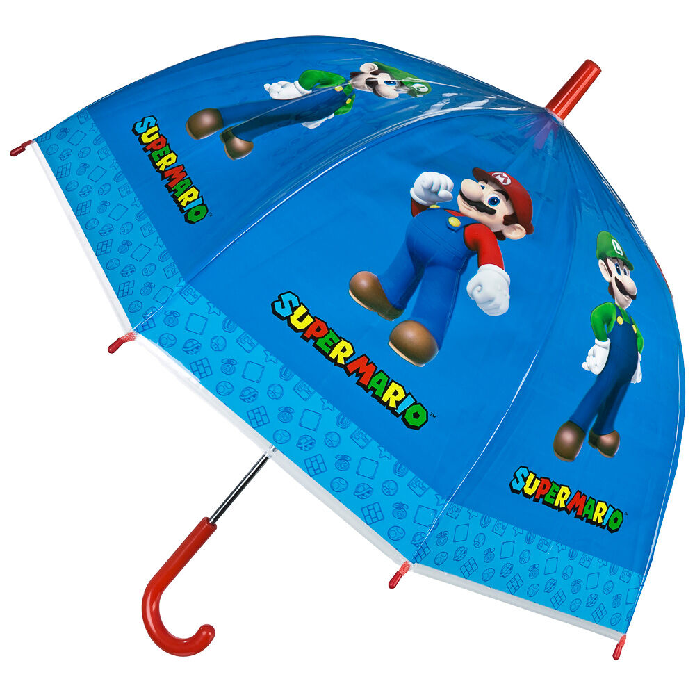 Super Mario Bros Parasol ręczny 45 cm