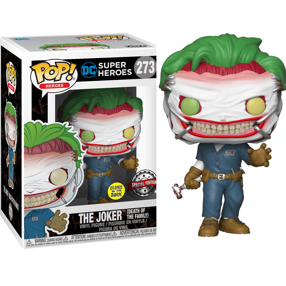 POP Figure & Tee Set DC Comics The Joker Exclusive M