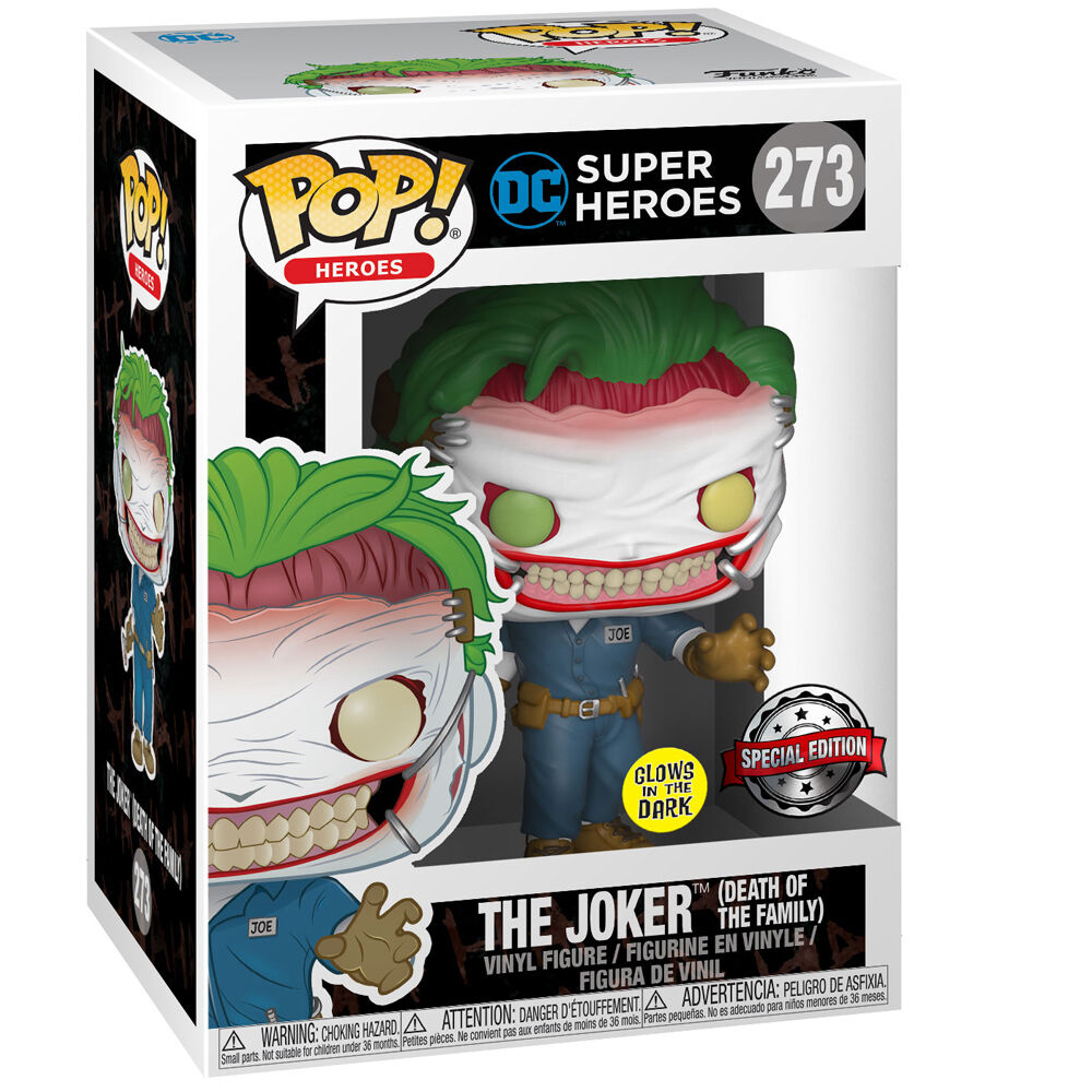 POP Figure & Tee Set DC Comics The Joker Exclusive M