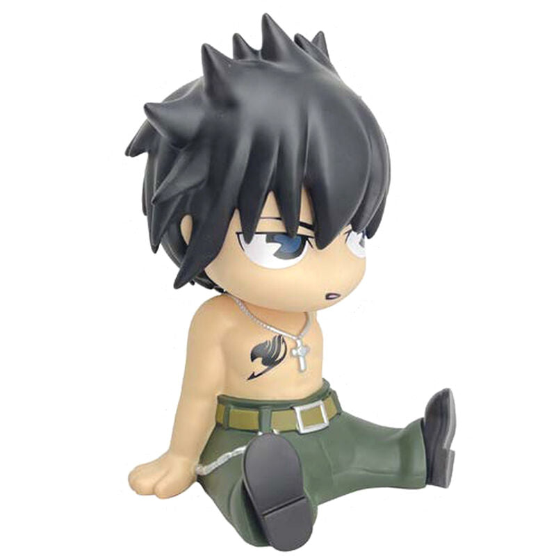 Gray Fairy Tail Piggy Bank Figure 18cm