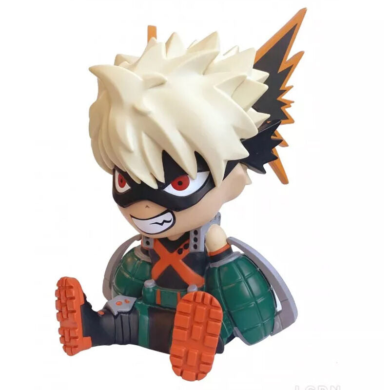 katsuki bakugo my hero academia piggy bank figure 18cm