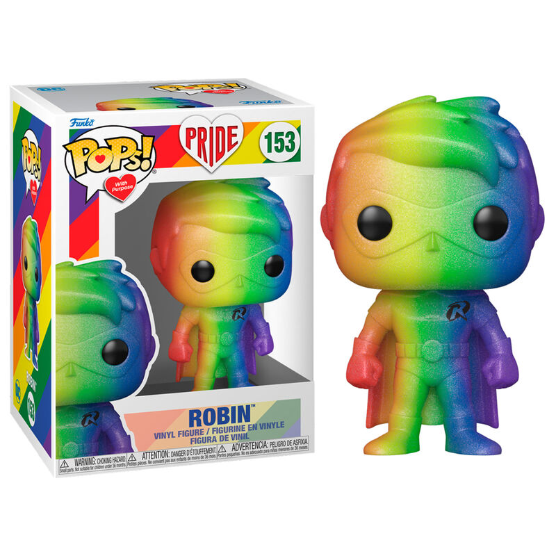 Figura POP do Robin Pride da DC Comics