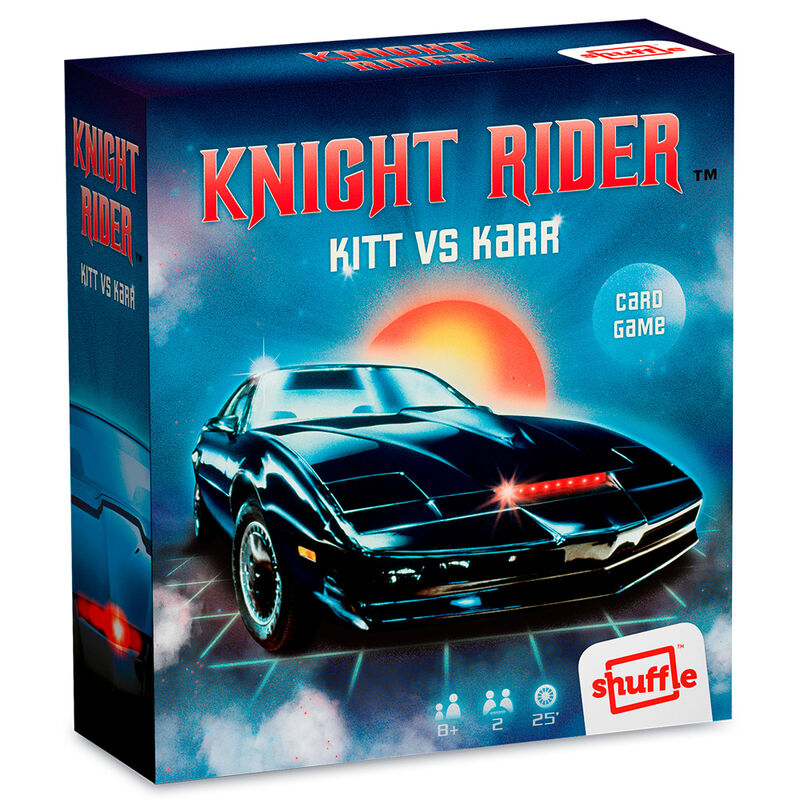 kitt vs karr knight rider board game
