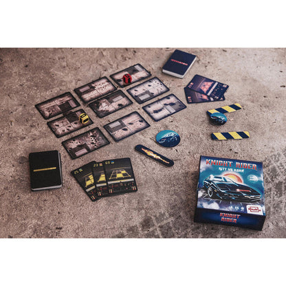 Jogo de tabuleiro Kitt vs Karr Knight Rider
