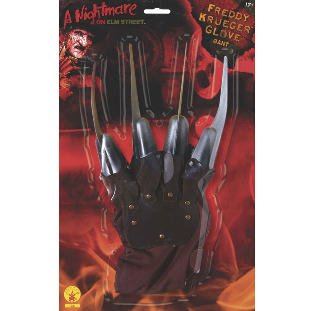 Guanto per adulti di Freddy Krueger e Nightmare on Elm Street