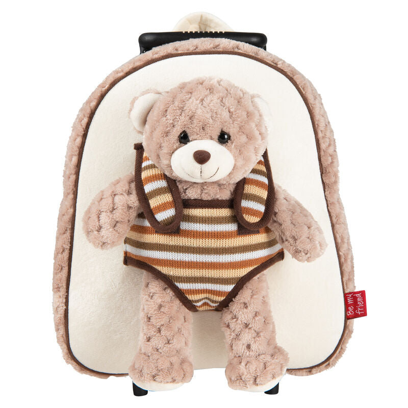 trolley  plush milly bear 38cm