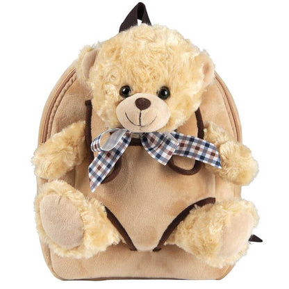 backpack  belly bear plush toy 26cm