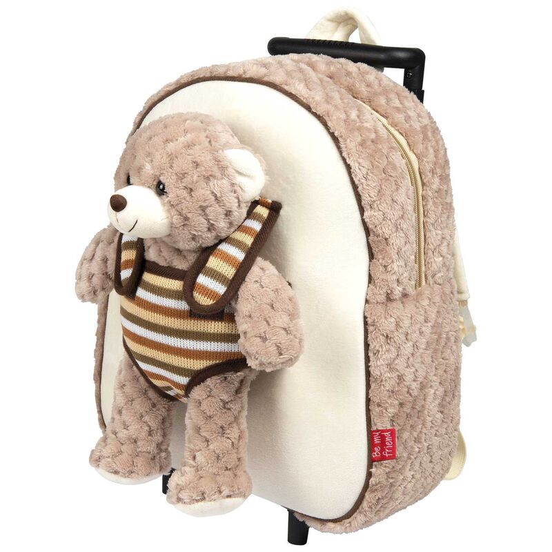 Wózek pluszowy Miś Milly 38cm