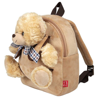 Rucksack + Plüschtier „Belly Bear“ (26 cm)