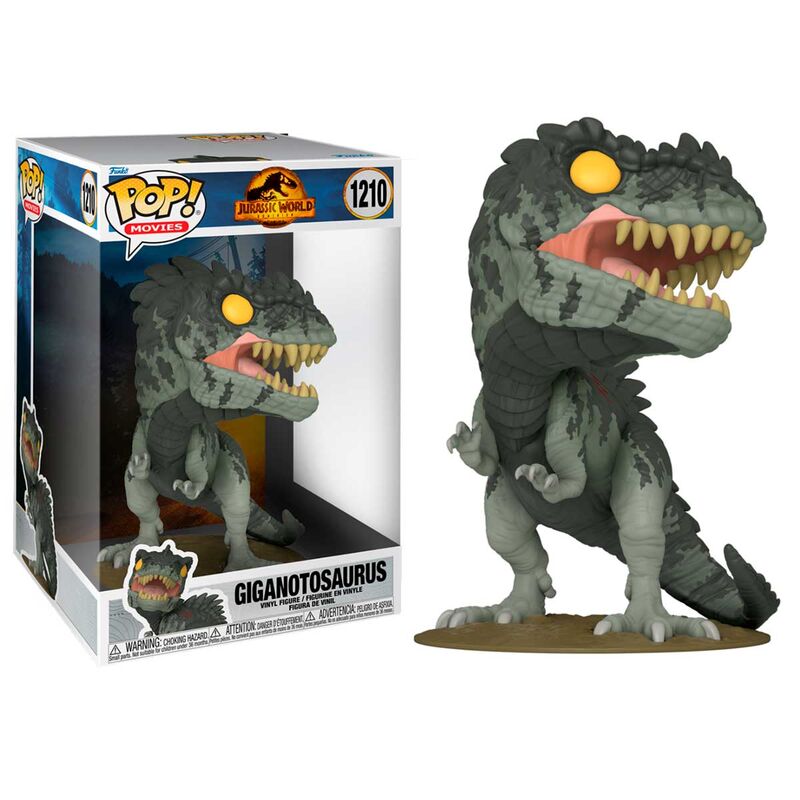 pop figure jurassic world 3 giganotosaurus 25cm