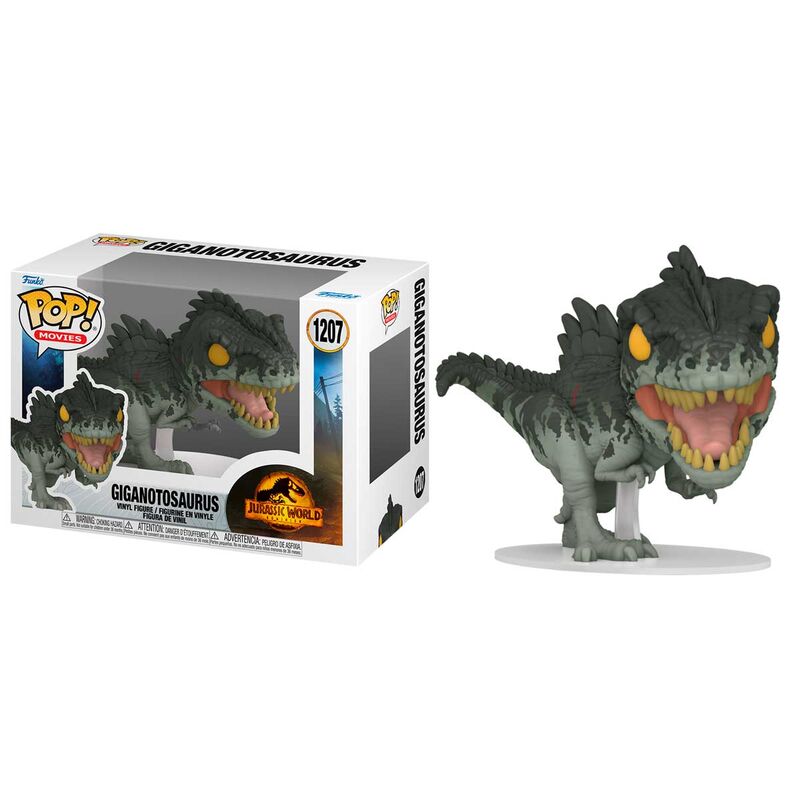 Figura POP de Giganotosaurus de Jurassic World 3