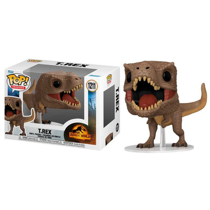 Figura POP del T-Rex de Jurassic World 3