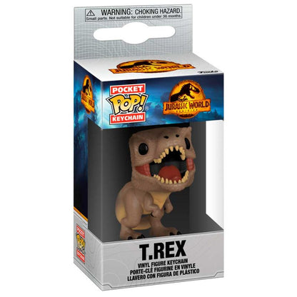 Pocket POP Jurassic World 3 T Rex Keychain