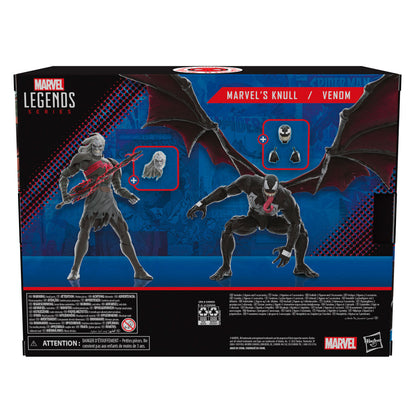 Blister 2 figures Marvel Knull and Venom King in Black Marvel Legends 15cm