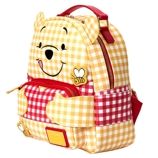 Gingham Winnie the Pooh Disney Loungefly Backpack 25cm