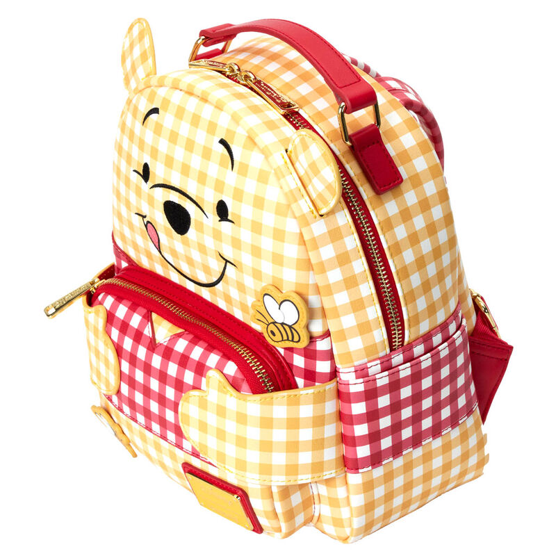 Gingham Winnie the Pooh Disney Loungefly Backpack 25cm