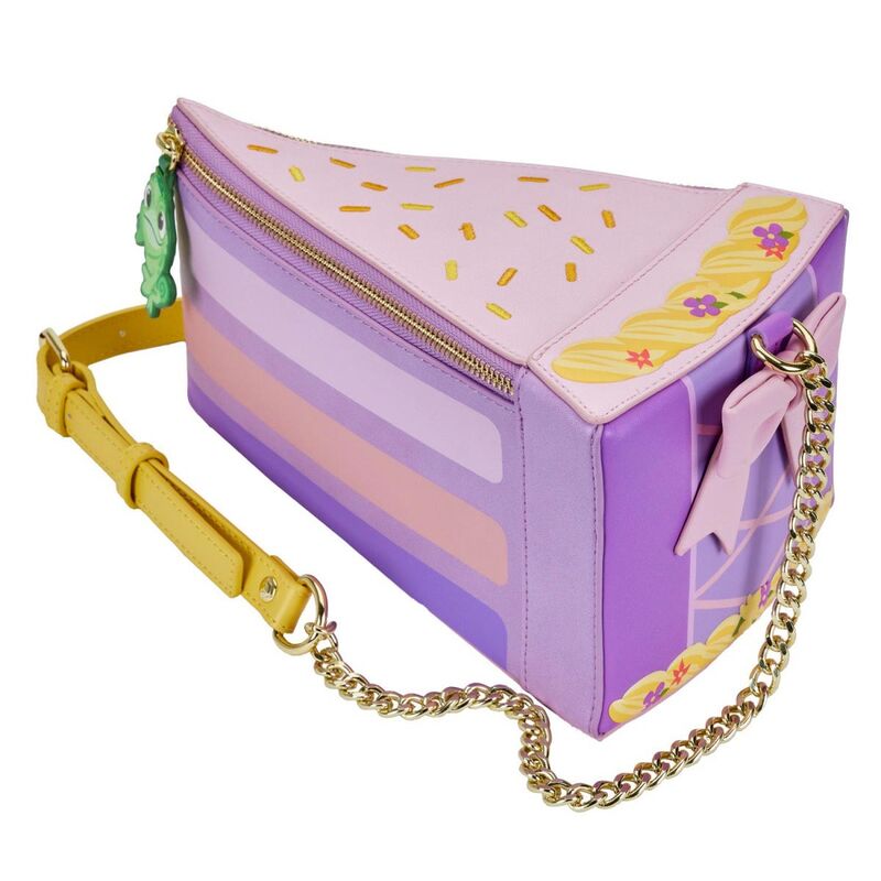 loungefly rapunzel disney cake cosplay crossbody bag