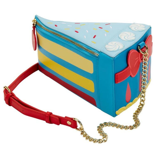disney snow white cake cosplay crossbody bag by loungefly