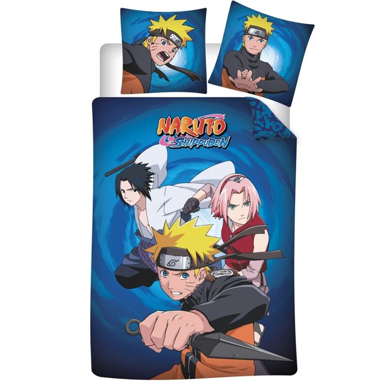 naruto shippuden duvet cover for 90cm bed  cotton