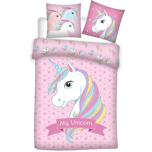unicorn duvet cover for 90cm bed  microfiber