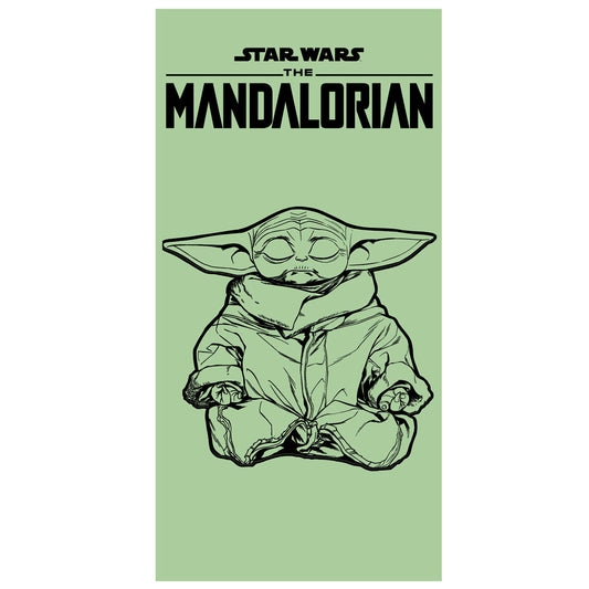 mandalorian star wars cotton towel