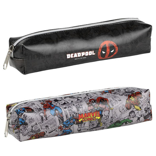 marvel deadpool pencil case (assorted)