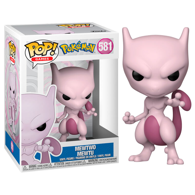 Figura POP do Mewtwo de Pokémon