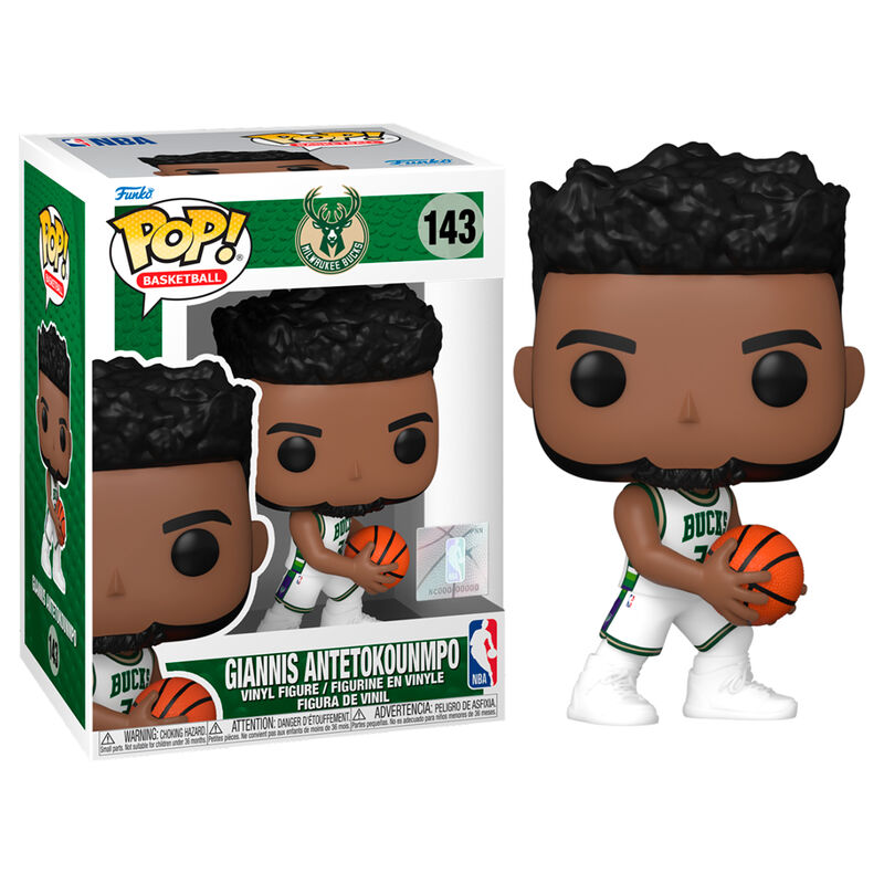 NBA Bucks Giannis Antetokounmpo POP Figur