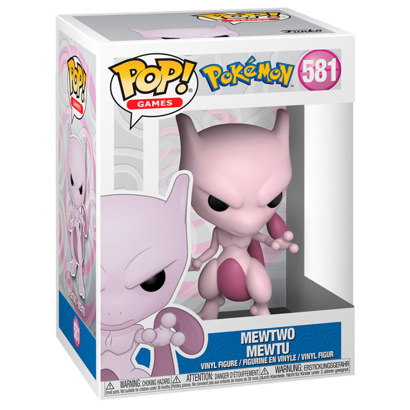 Figura POP do Mewtwo de Pokémon