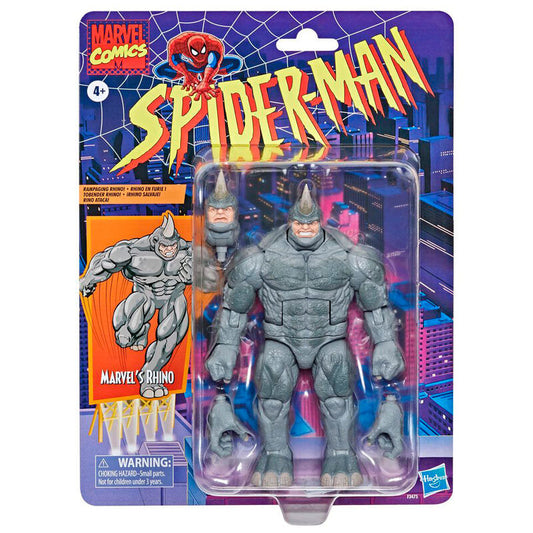 Rhino Spiderman Marvel Legends Figur 15cm