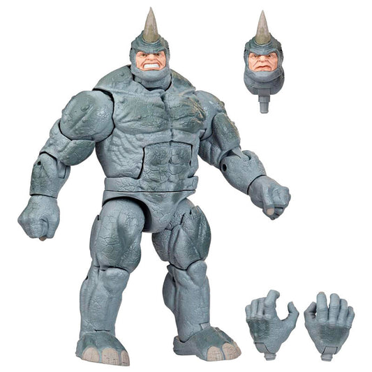 figure rhino spiderman marvel legends 15cm