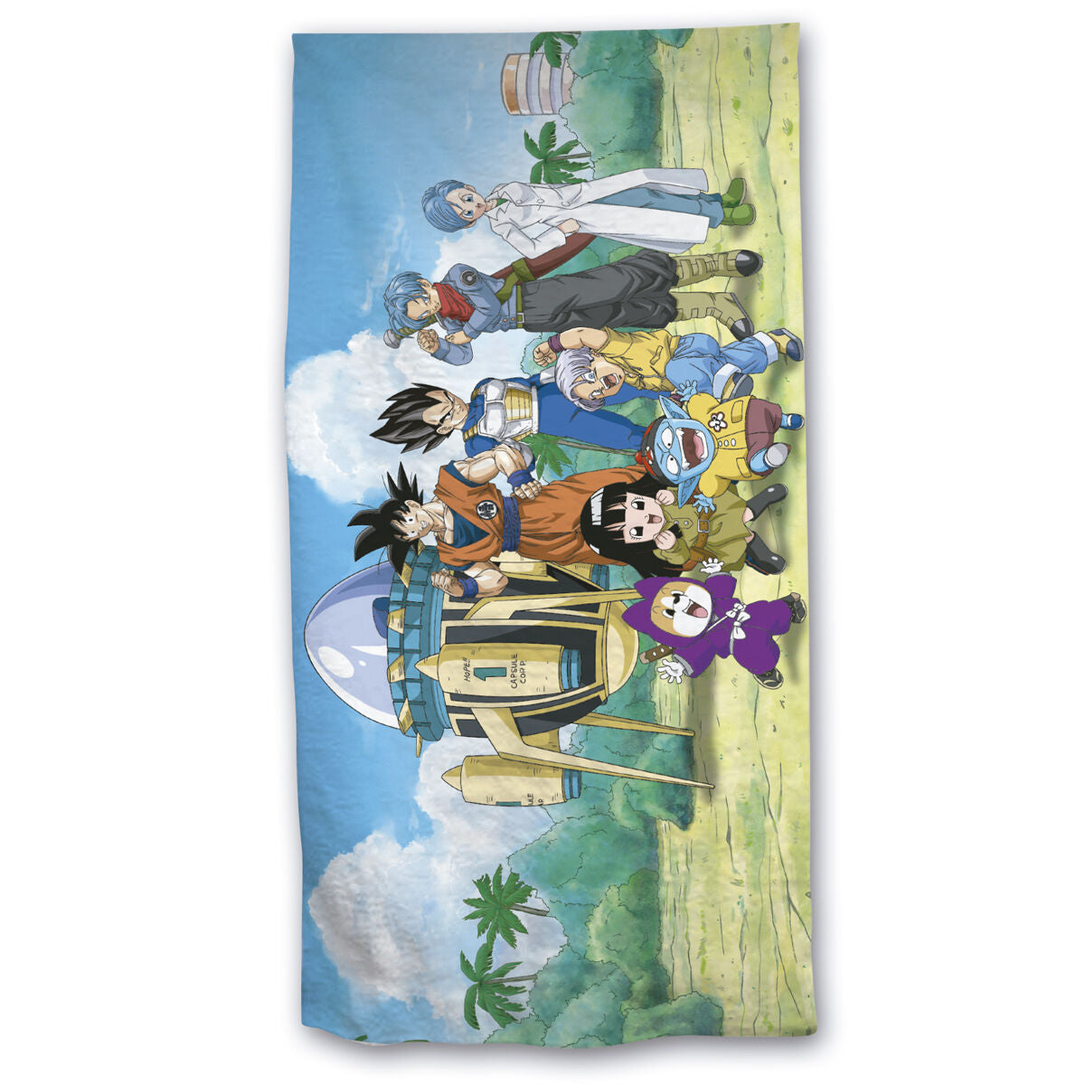 dragon ball cotton towel