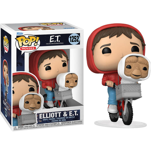 Statuetta POP di E T l'Extraterrestre 40° anniversario Elliott & E T