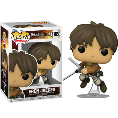 Statuetta POP di Eren Jaeger da L'attacco dei giganti
