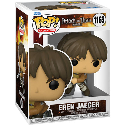 Statuetta POP di Eren Jaeger da L'attacco dei giganti