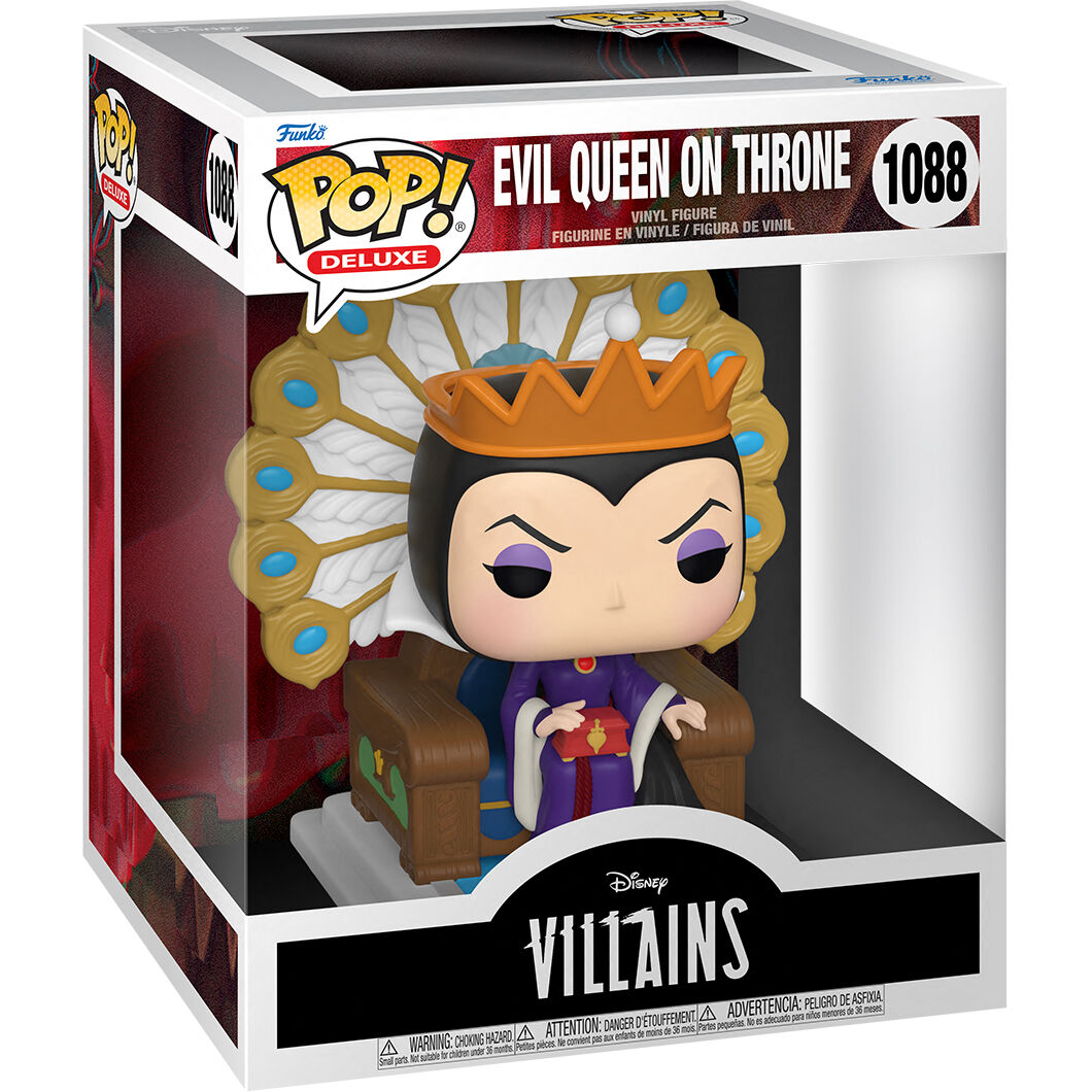 POP Figure Villains Evil Queen on Throne