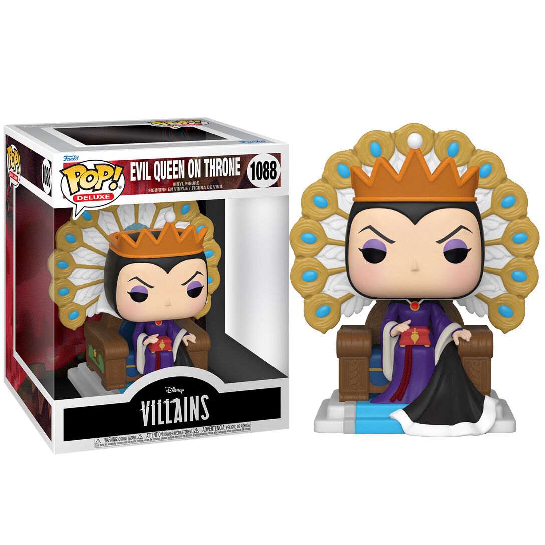 POP Figure Villains Evil Queen on Throne