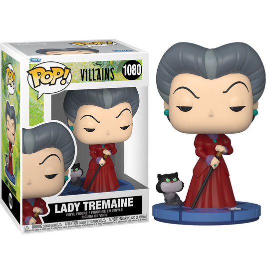 Statuetta POP dei cattivi Disney Lady Tremaine