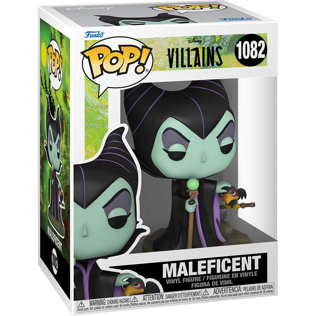 Statuetta POP dei cattivi Disney Malefica