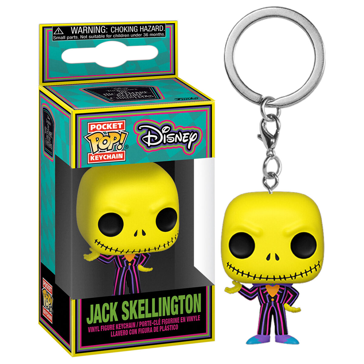 pocket pop keychain disney nightmare before christmas jack