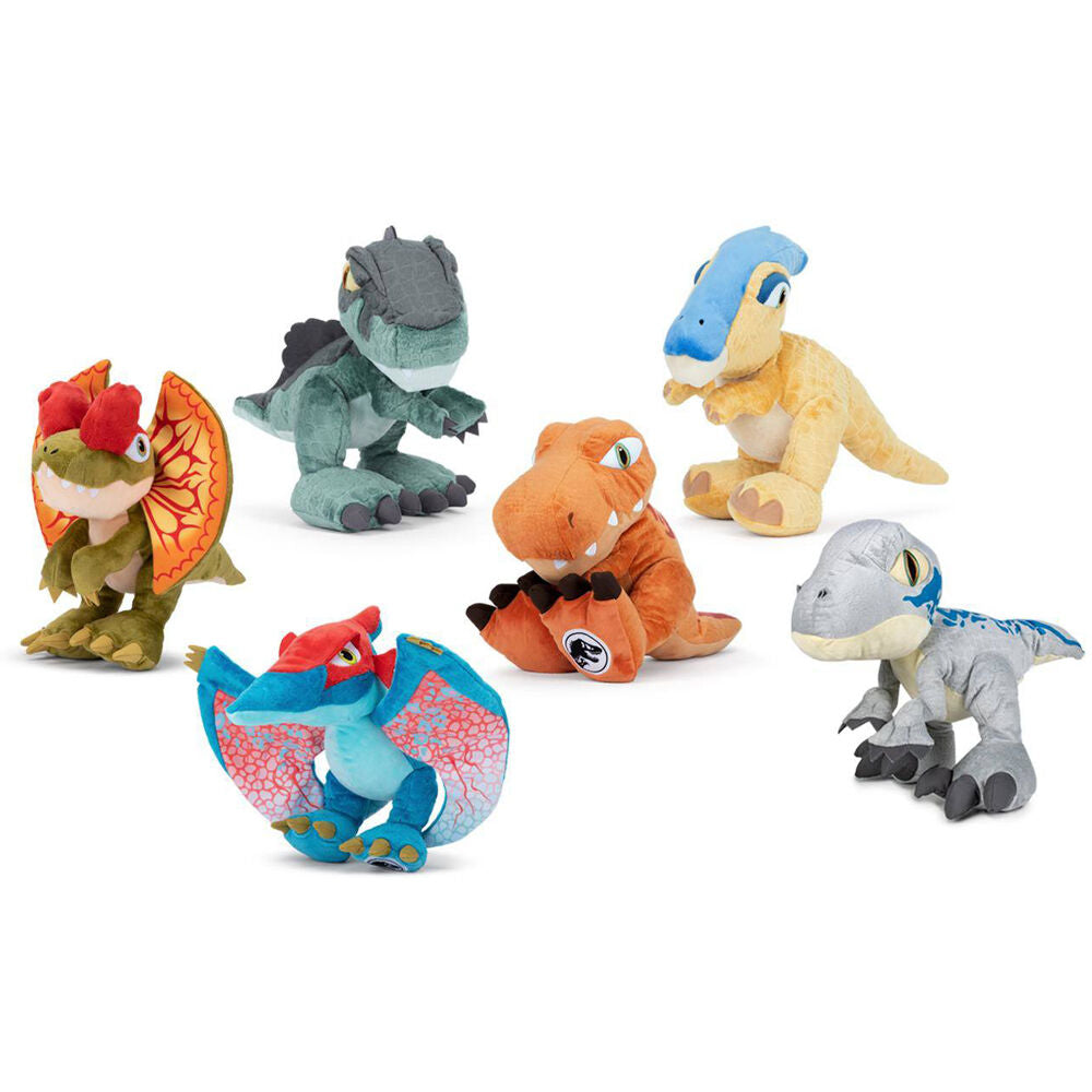 jurassic world plush 25cm assorted